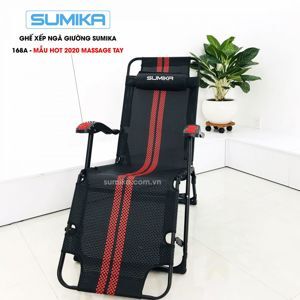 Ghế xếp thư giãn ngã giường Sumika 168A