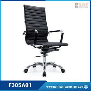 Ghế xoay đệm da F305A01