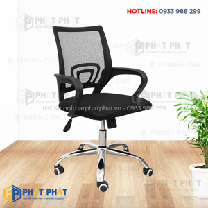 Ghế xoay lưới hòa phát chân sao mạ GL113M