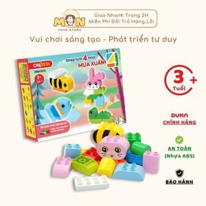 Ghép hình 4 mùa - Mùa xuân 24 Chi Tiết  DK81074