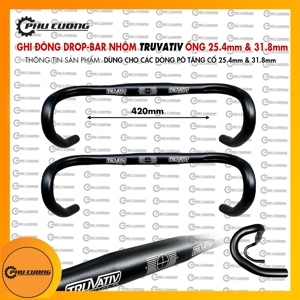 Ghi đông cánh bướm hiệu Truvativ
