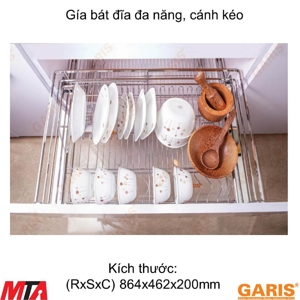 Giá bát đĩa đa năng Garis GD02.90C