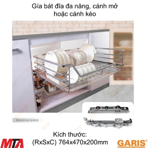 Giá bát đĩa đa năng Garis GD04.80C