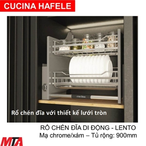 Giá bát đĩa di động Hafele Cucina Lento 504.76.208