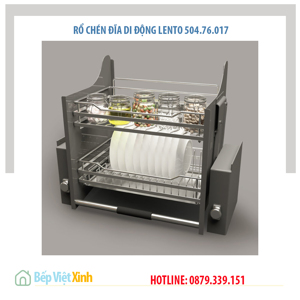 Giá bát đĩa di động Hafele Cucina Lento 504.76.208