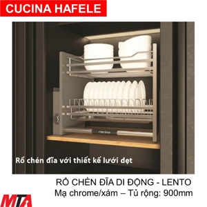 Giá bát đĩa di động Hafele Cucina Lento 504.76.218