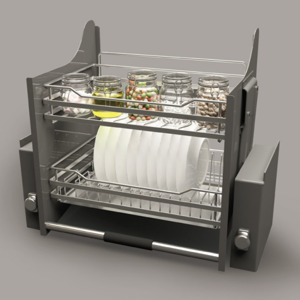 Giá bát đĩa di động Hafele Cucina Lento 504.76.007