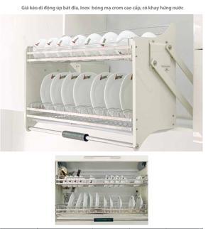 Giá bát đĩa nâng hạ Edel AC160S