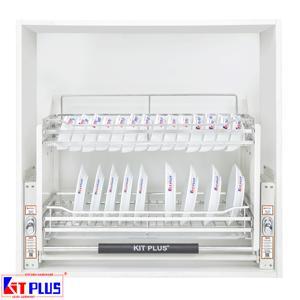 Giá bát đĩa nâng hạ Kit plus UB.PL.80