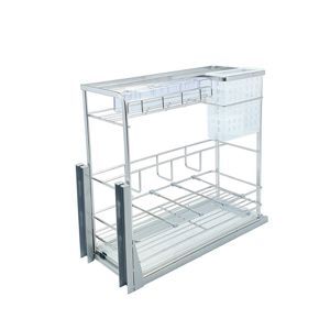 Giá dao thớt inox mạ crom BS250D