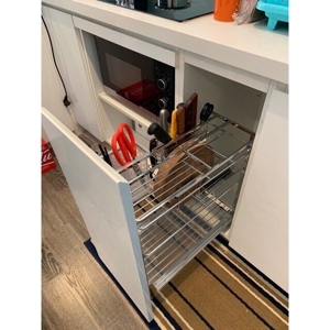 Giá dao thớt nan dẹt inox mờ Eurogold EP30