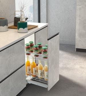 Giá để gia vị nan dẹt Inox mạ GoldMax GV250