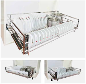 Giá để xoong nồi inox nan EDEL BS01.600