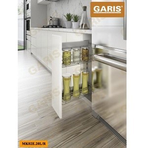 Giá gia vị Garis MK02E.20L/R inox 304