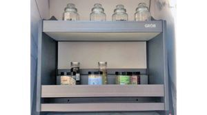 Giá gia vị nâng hạ điện cảm ứng Grob GP1-80