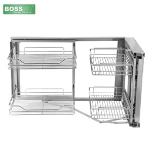 Giá góc liên hoàn inox BossEU BS1290R