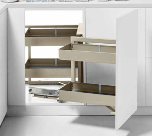 Giá liên hoàn hộp - Ray giảm chấn Eurogold EUM102 (Phải)