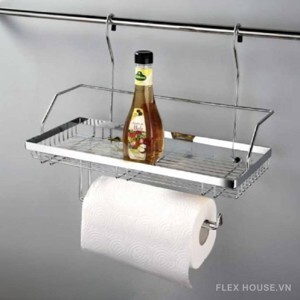 Giá treo gia vị và cuộn giấy Garis BI02.02