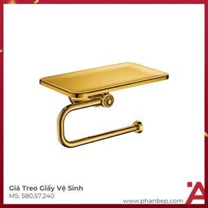 Giá treo giấy vệ sinh Kyoto có kệ Hafele 580.57.240