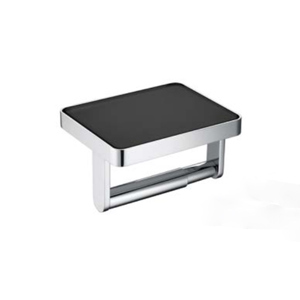 Giá treo giấy vệ sinh mặt kiếng đen 495.80.233