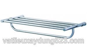 Giá treo khăn 2 tầng Inox Caesar Q7209V