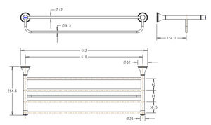 Giá treo khăn American Standard WF-0295