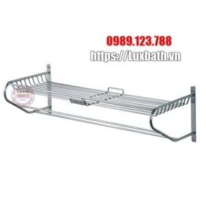 Giá treo khăn inox 2 tầng Caesar ST827V