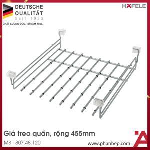 Giá treo quần lắp trong tủ áo Elite Hafele 807.48.120