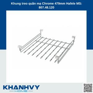 Giá treo quần lắp trong tủ áo Elite Hafele 807.48.120