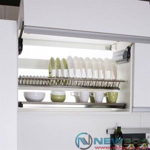 Giá treo úp bát đĩa inox Newera NE0180A NewEra - 2 tầng