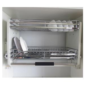 Giá úp bát di động inox nan tủ bếp trên EU.I160 (EUI160)