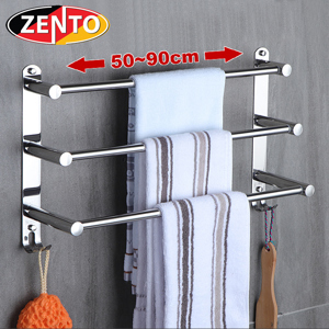 Giá vắt, treo khăn inox Towel Rack HA4620-3