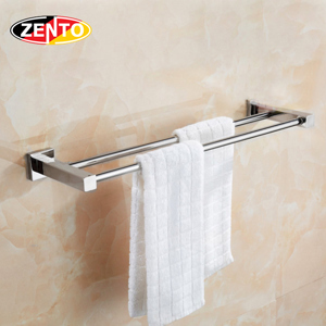 Giá vắt, treo khăn kép inox Zento HA4509