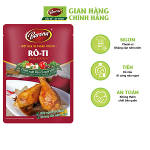 Gia vị hoàn chỉnh Barona Rô-ti 80g