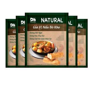 Gia vị nấu bò kho Dh foods 10g