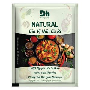 Gia vị nấu cà ri Dh Foods Natural gói 10g