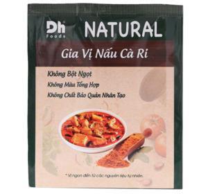 Gia vị nấu cà ri Dh Foods Natural gói 10g