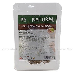 Gia vị nấu phở bò DH Foods Natural vị Sài Gòn gói 25g