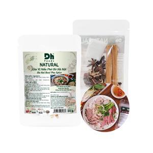 Gia vị nấu phở bò DH Foods Natural vị Hà Nội gói 24g