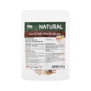 Gia vị nấu phở bò DH Foods Natural vị Hà Nội gói 24g