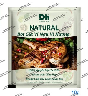 Gia vị ngũ vị hương Dh Foods Natural gói 10g