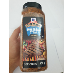 Gia vị tẩm ướp bò nướng McCormick Montreal Steak 800g