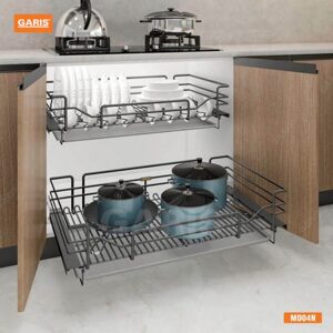 Giá xoong nồi bát đĩa đa năng Garis MD04.90N