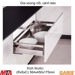 Giá xoong nồi Garis GP01.60