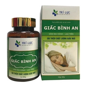 Giấc Bình An Viên uống cải thiện giấc ngủ