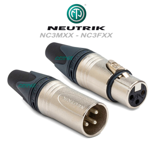 Giắc canon đực Neutrik NC3MXX