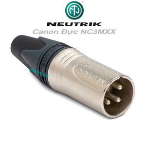 Giắc canon đực Neutrik NC3MXX