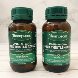 Giải độc gan Thompson Milk Thistle 35000mg 60 viên