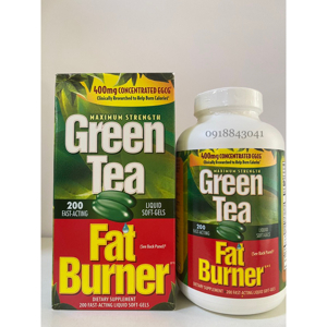 Viên uống giảm cân Green Tea Fat Burner - 200 viên