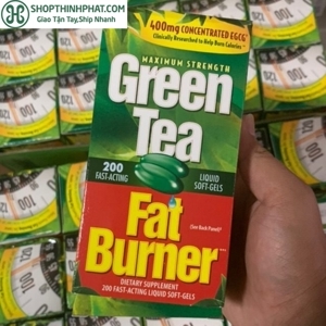 Viên uống giảm cân Green Tea Fat Burner - 200 viên